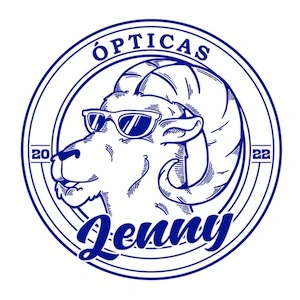 Logo ópticas Lenny